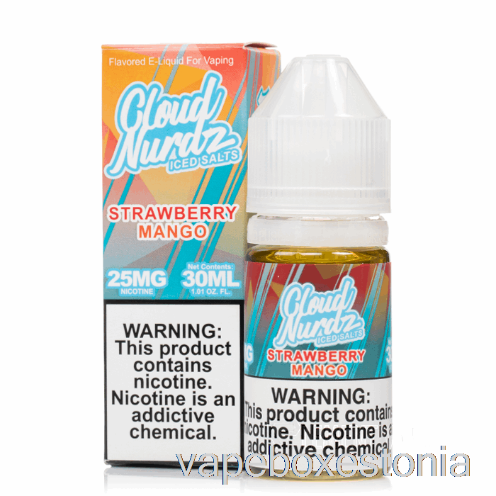 Vape Box Estonia Jäämaasikas Mango - Pilv Nurdz Soolad - 30ml 25mg